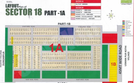 Sector - 29 Yamuna Expressway Greater Noida HD Map