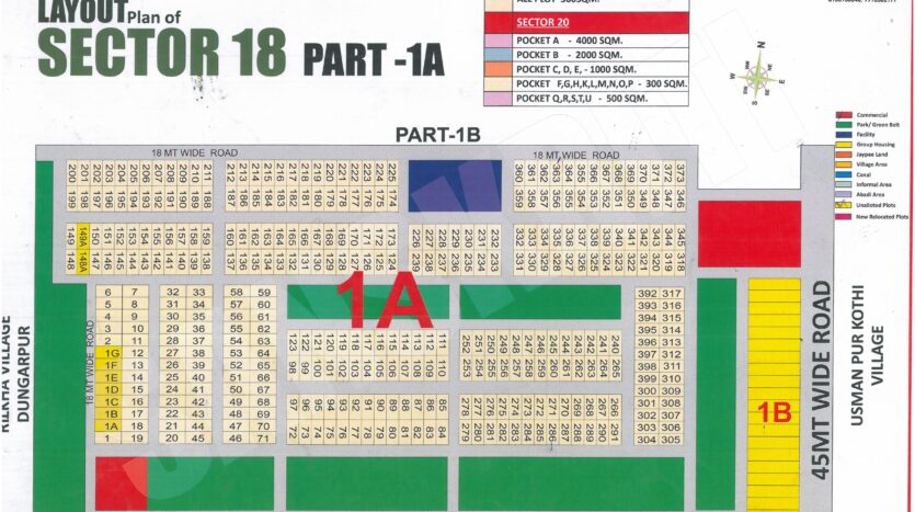 Sector - 29 Yamuna Expressway Greater Noida HD Map