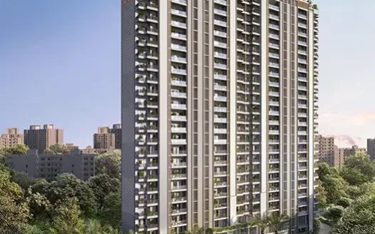 A scenic, wide-angle shot of a gated community featuring modern duplex homes, representing RERA Approved Duplex/Luxury Villas for Sale in Greater Noida near Pari Chowk (Under ₹1 Crore).